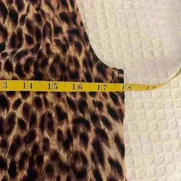 41 Hawthorn Leopard Animal Print Lightweight Business Casual Tank Size Large - Picture 6 of 7